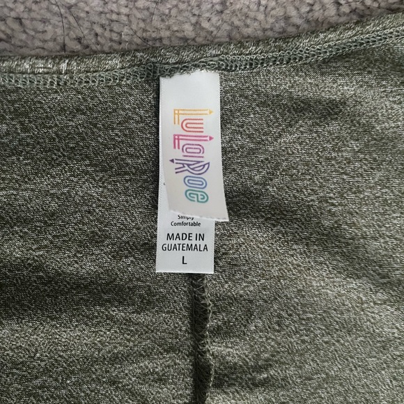 Lularoe green shirt - Picture 2 of 2